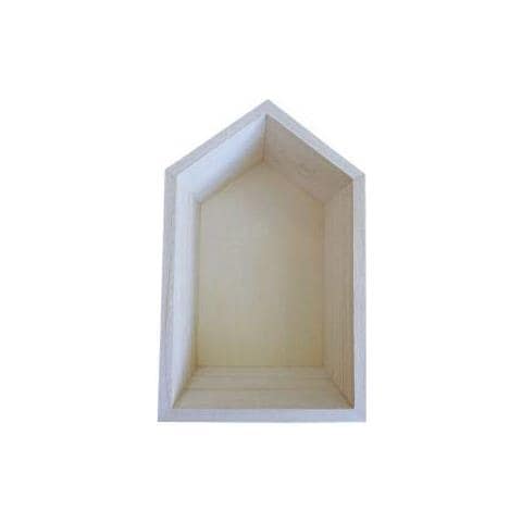 Scaffale In Legno 22,5 X 14 X 10 Cm - Foto 1