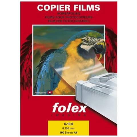 Film Per Fotocopiatrici Monocrom. X-10.0 Poliestere Traslucido Opaco 0,1 Mm A3 Conf. 50 Pz. - 39100.100.43100 - Foto 1