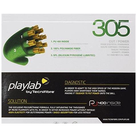 Tennis Squash 305-110 Corda Per Adulti Unisex Verde Un Formato - Foto 2