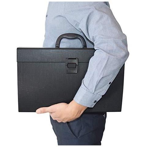 Espansione File Box Document Organizer 19 Pocket (nero)  - Foto 4