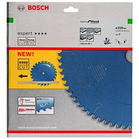2608642496 - Lama per sega circolare per legno, 210 x 30 x 2,4 / 1,8 millimetri Z48T - Foto 2