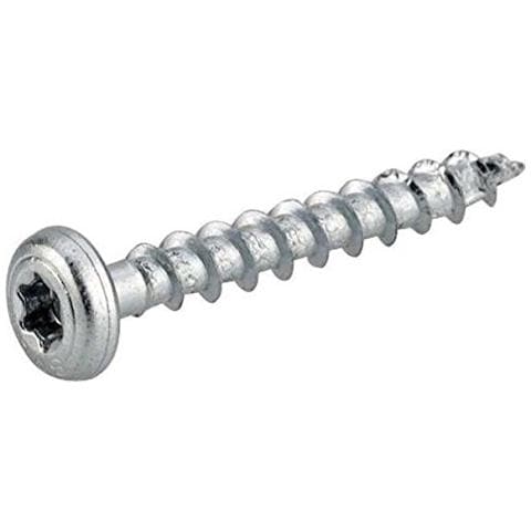 , A9J, Vite universale, testa semi-Rotonda, T-STAR plus, 4 taglio, filettatura Piena, 200 pezzi, 4,0 x 45 mm, lucido zincato - Foto 2