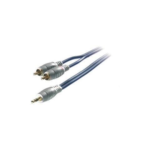 3.5mm / RCA 3.0m 3m 3.5mm Blu cavo audio - Foto 1
