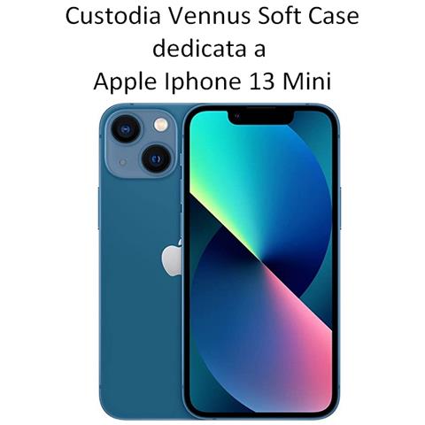 Custodia Tpu Silicone Lite Cover Soft-case Per Apple Iphone 13 Mini Pink - Foto 2