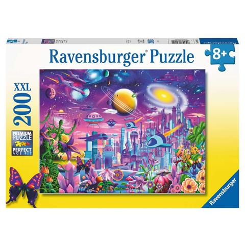 Ravensburger Cosmic City Puzzle 200 pz Fantasia - Foto 1