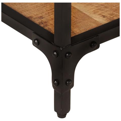 Mobile Porta Tv 150x30x41 Cm In Legno Massello Di Mango - Foto 2