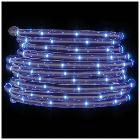 Stringa Di Luci Con 240 Led Bianco Freddo 10 M In Pvc - Foto 2