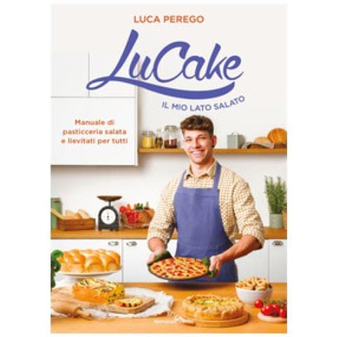 Luca Perego - Lucake. Il Mio Lato Salato. Manuale Di Pasticceria Salata E Lievitati Per Tutti. Ediz. Illustrata - Foto 1