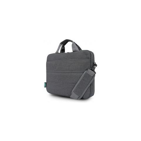 Factory Greenee Borsa Per Notebook 35,6 Cm (14"") Valigetta Ventiquattrore Grigio - Foto 1
