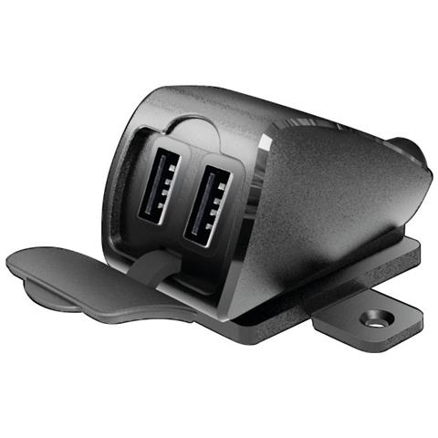 Usb-fix Trek 2, Doppio Caricatore Usb Resistente All?acqua, Fissaggio Con Viti O Biadesivo - Ultra Fast Charge - 5400 Ma - 12/24v - Foto 1