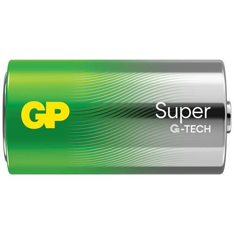 Batteria Super Alcalina Gp C Baby 1,5 V, Confezione In Blister Da 2 - Foto 2