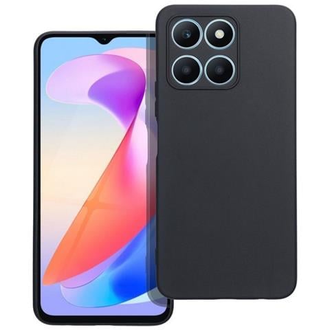 Custodia Tpu Silicone Cover Case Per Honor X6a Black - Foto 1