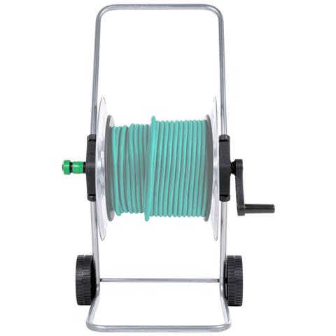 Carrello Avvolgitubo Per Tubo Flessibile 80 M 1/2"" O 50 M 3/4"" - Foto 2