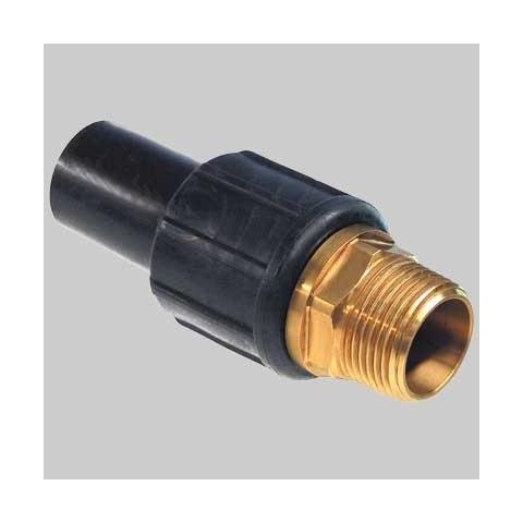 Giunto Di Transizione Ottone Pe Filettato Maschio 1''1/2 X 50 - Foto 1