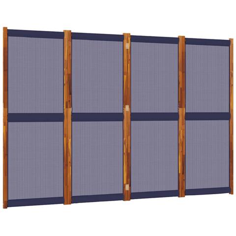 Divisorio A 4 Pannelli Blu Scuro 280x180 Cm - Foto 2