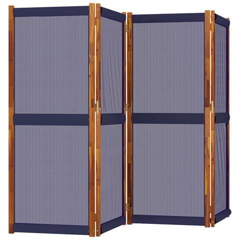 Divisorio A 4 Pannelli Blu Scuro 280x180 Cm - Foto 3