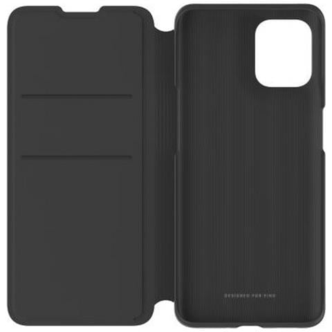 Custodia Find X3 Pro Folio Flip Cover Con Portacarte, Nero - Foto 2