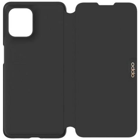 Custodia Find X3 Pro Folio Flip Cover Con Portacarte, Nero - Foto 3