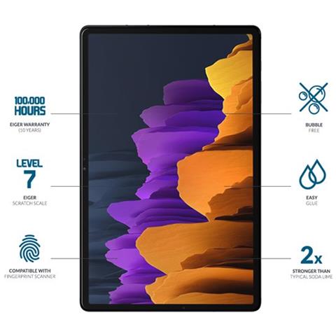 Pellicola Per Galaxy Tab S7 Plus / S8 Plus /s9 Plus Vetro Temperato 2,5d, Trasparente - Foto 3