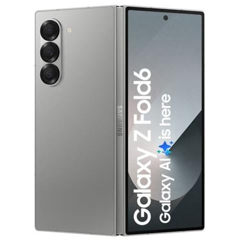 Galaxy Z Fold6 5G 1TB 12GB Ram Display 7.6" Doppia SIM Android 14 USB tipo-C 4400 mAh Silver Shadow Europa - Foto 1