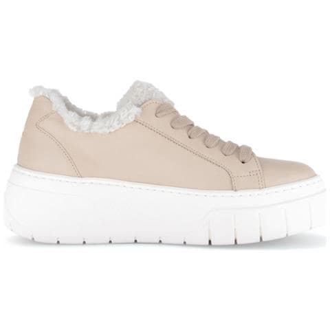 Leisure Trainers Sneakers Pelle Scarpe Donna Beige Eu 38, 53.221.22 - Foto 2