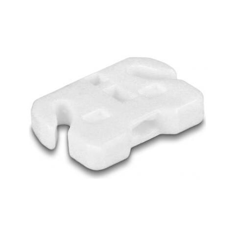 20962 Clip Sicura Bloccaporte Usb Tipo A Bianco 10 Pz - Foto 2