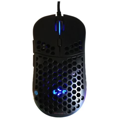 Mouse Gaming Rgb Professionale Ultraleggero Con Sensore Pixart 3389 Usb Cablato - Foto 2