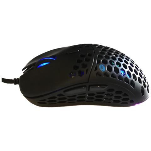 Mouse Gaming Rgb Professionale Ultraleggero Con Sensore Pixart 3389 Usb Cablato - Foto 5