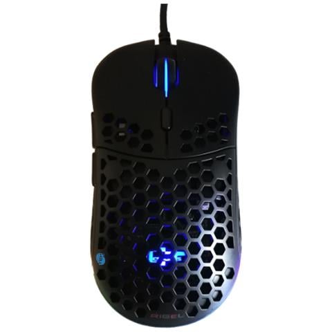 Mouse Gaming Rgb Professionale Ultraleggero Con Sensore Pixart 3389 Usb Cablato - Foto 1