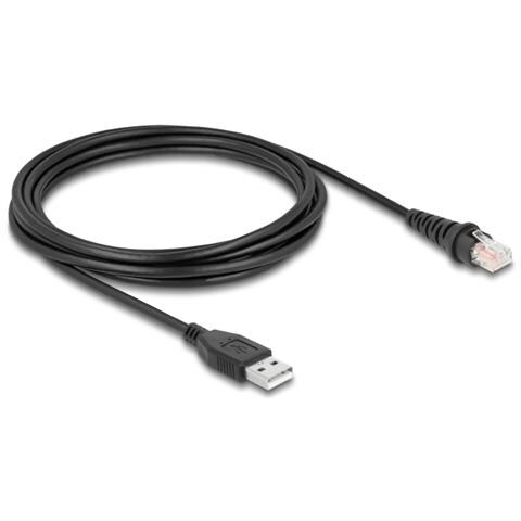 Cavo per scanner di codici a barre da RJ50 a USB 2.0 Tipo-A 3 m - Foto 2