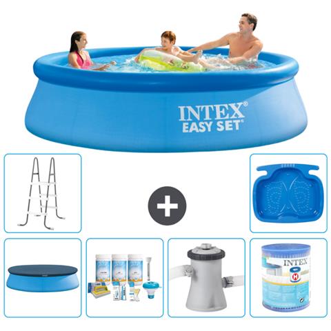 Piscina Fuori Terra - In Giro - 305x76 Cm - Blu - Include Accessori Coordinati A531 - Foto 1