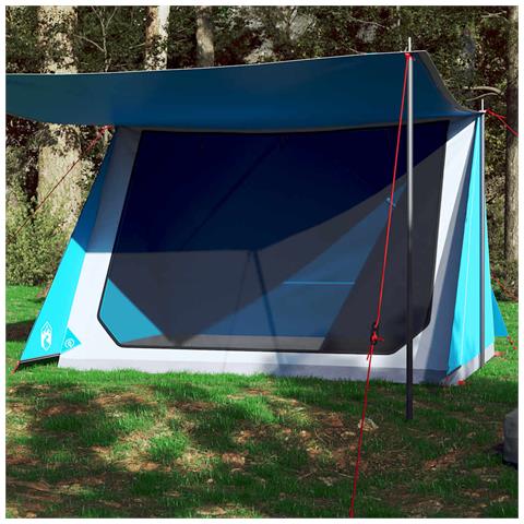 Tenda da Campeggio per 2 Persone Blu Impermeabile - Foto 1