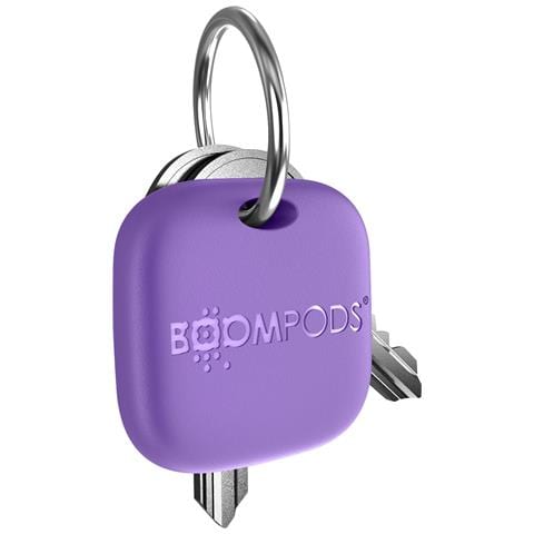 Tracker Bluetooth Ricaricabile Usb-c Per Chiavi, Borsa E Valigia Compatibile Trova Il Mio, Viola - Foto 1