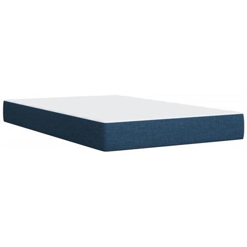 Giroletto a Molle con Materasso Blu 120x190 cm in Tessuto - Foto 9