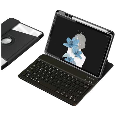 Custodia Con Tastiera Bluetooth Rotante A 360° Con Supporto Per Tab A9 Plus 11 (x210/x216) Con Slot Per Penna A Sinistra - Foto 1