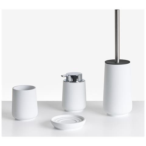 Set Da 4 Accessori Per Il Bagno Suches Bianco - Foto 2