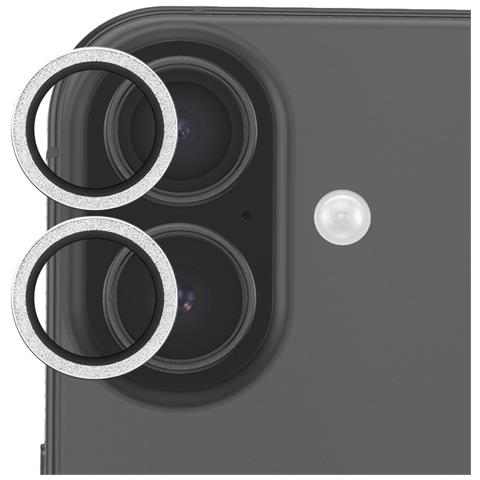 Vetro Temperato Per Fotocamera Per Iphone 17 / 16 / 16 Plus Antishock, Trasparente - Foto 4