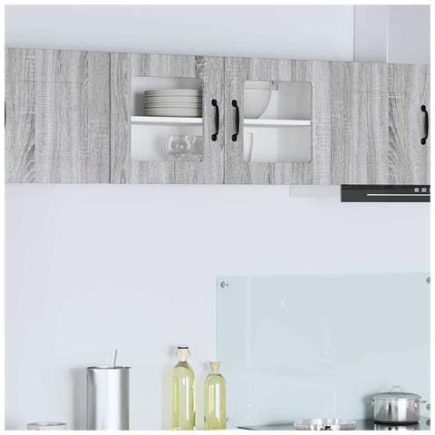 Mobile da cucina con lo scaffale Grigio Sonoma 80 x 31 x 40 cm - Foto 2