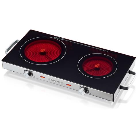 HDK 8696 Acciaio inox Superficie piana 30 cm 2 Fornello (i) - Foto 2