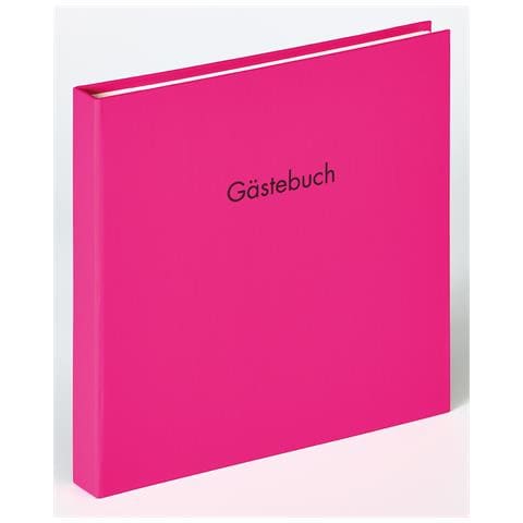 Libro Degli Ospiti Fun, Pink, 26x25 Cm - Foto 1