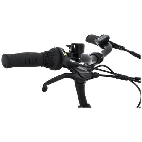 City Bike 28'' - E-bike Pieghevole In Alluminio, Ruote 28'', Cambio 21 Velocità, Motore 250 W, Batteria 36v X 10,4 Ah - Colore Nero - Foto 2