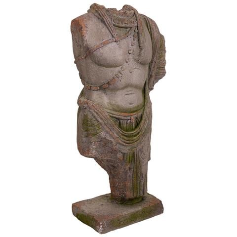 Busto Decorativo In Magnesio 38x22x76h - Foto 1