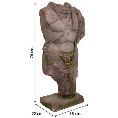 Busto Decorativo In Magnesio 38x22x76h - Foto 8