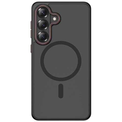 Custodia Per Telefono Samsung Galaxy S26+, Nera E Rossa - Foto 1