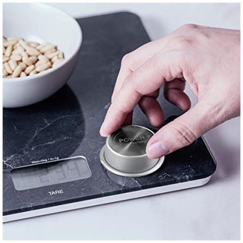 61720 - Bilancia da cucina ecologica effetto marmo, non necessita di batterie o alimentazione elettrica - Foto 3