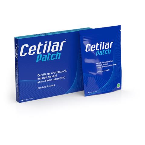Cerotto Monouso Cetilar Patch per Articolazioni Muscoli e Tendini 5 Pezzi - Foto 1
