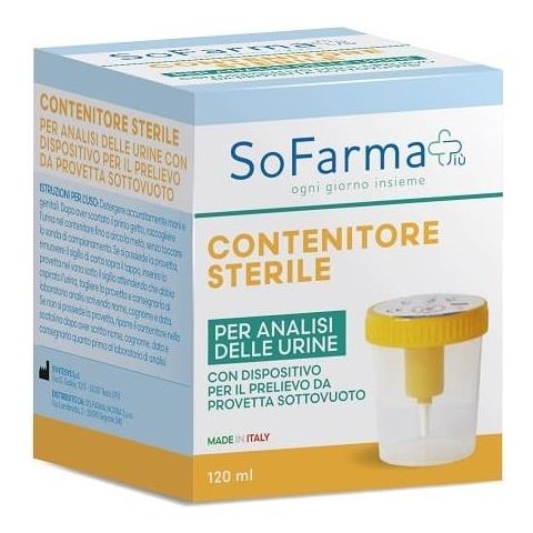Contenitore Urina Sottovuoto da 120 ml Sofarmapiu' - Foto 1