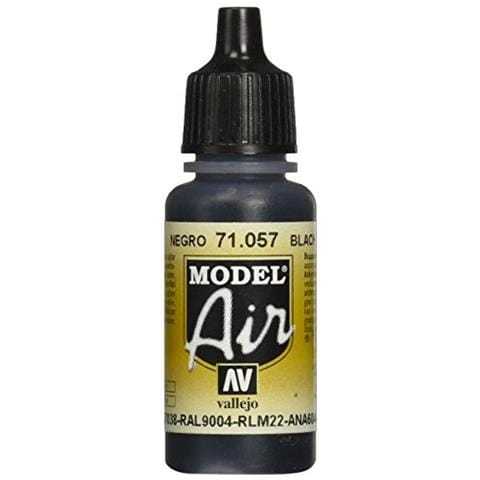 Model Air, Colore Acrilico, 17 Ml, Nero - Foto 1