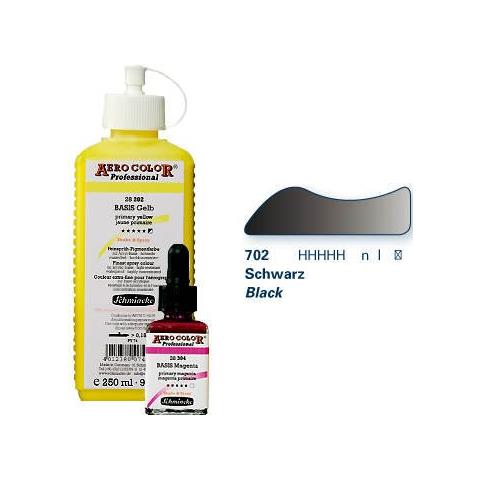 aero color 28 ml colore aerografo (702 black) - Foto 1