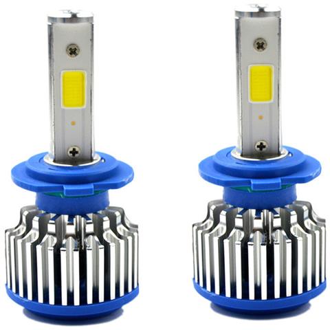 Lampade Led Fari Ricambio Auto H4 Led 3200 Lumen 6000k 12v 24v 40w Ventola - Foto 4